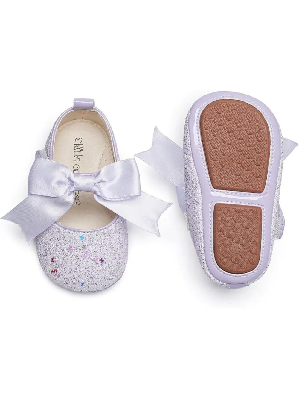 Adorable Baby Girls' Prewalker Mary Jane Flats with Bowknot - Perfect Dress